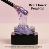 HEMA-Free Builder Flower Gel 8ml by Global Fashion – Real Dried Floral Petals, UV/LED Cure