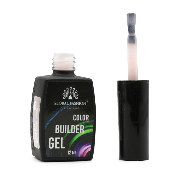 Global Fashion Color Builder Gel 12ml | Nail Extension Gel | جل بيلدر ملون
