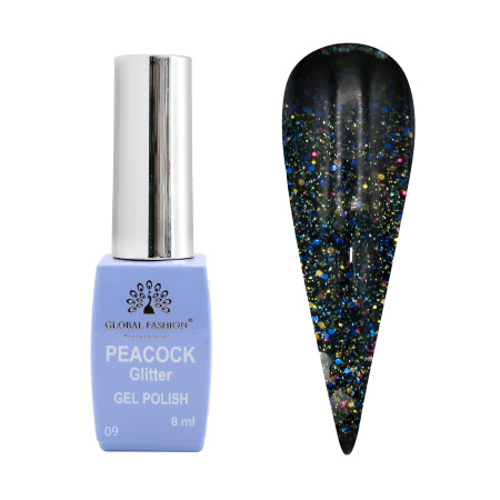 Gel polish Peacock 8 ml, 09