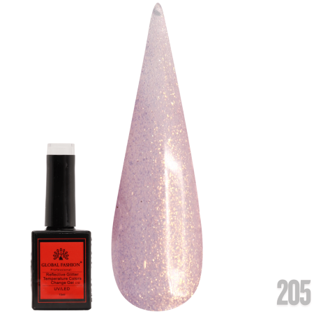 Gel polish Twilight Glitter 15 ml, 205