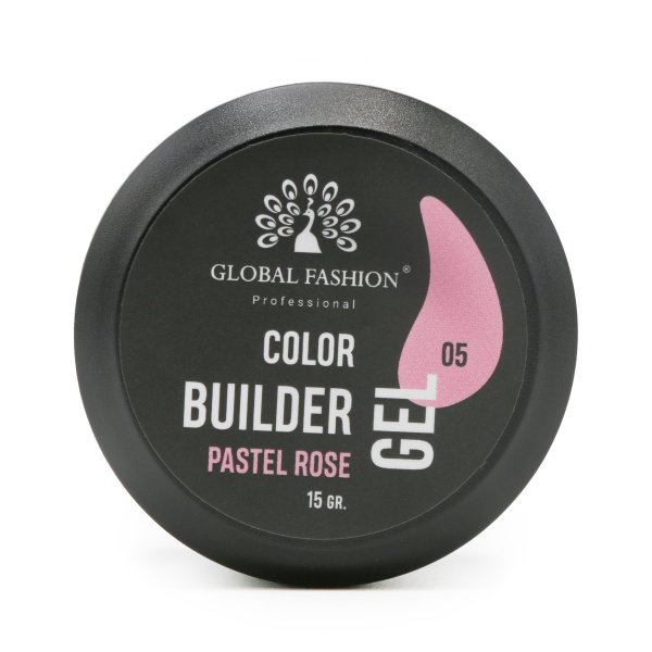 Global Fashion Color Builder Gel 15g | Nail Extension Gel | جل بيلدر ملون
