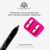 Matte gel eyeliner close up ultra fine tip colored shades ايلاينر ملون لقطة مقربة
