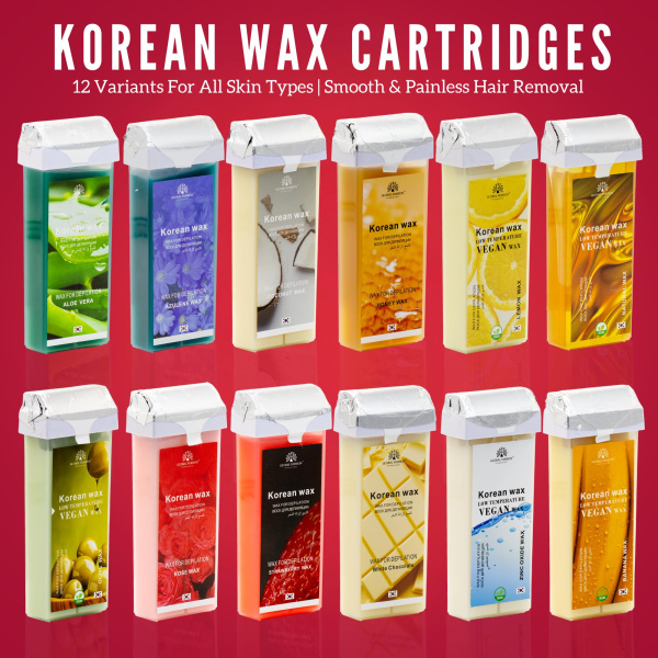 Roll-On Wax Cartridge 400ml – Hair Removal | Strawberry Roll On Wax Cartridge Hair Removal | شمع رول
Roll-On Wax Cartridge 400ml – Hair Removal | Strawberry Paraffin Wax Skin Treatment | شمع بارافين