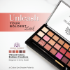 Global Fashion eyeshadow palette close up high pigment texture ظلال عيون لقطة مقربة
