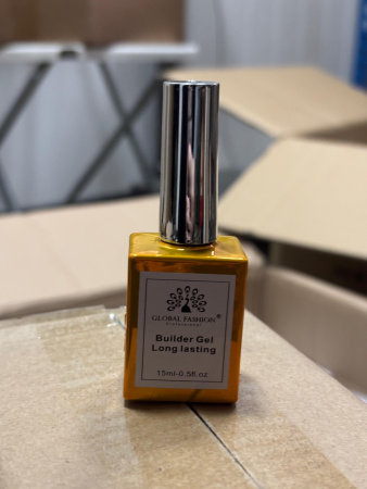 Gel for extension Builder Gel, 15 ml, transparent