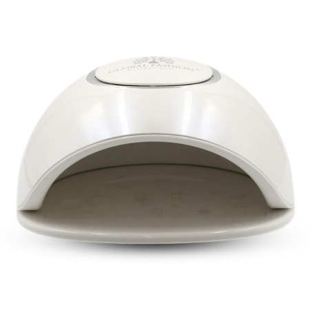 Global Fashion 2-in-1 UV/LED Nail Lamp – Fast 30s Cure, G1 | White cordless uv led nail lamp gel polish dryer fast curing manicure tool