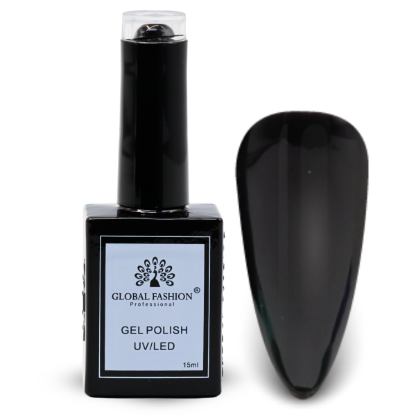 Tropical Teals Nail Polish 15ml UV LED | 112-Eerie Black 1p Teal Gel Nail Polish Bottle 15ml - UV LED Soak Off Nail Color UAE GCC | طلاء أظافر جل