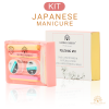 Japanese Manicure Kit Nail Care Buffing Set Nail Buffing Kit Close Up - Japanese Manicure Nail Treatment | أدوات الأظافر صورة مقربة