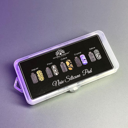 Silicone inserts with patterns