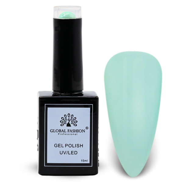 Citrus Splash Nail Polish 15ml UV LED | 96-Lolly Ice 1p Green Gel Nail Polish Bottle 15ml - UV LED Soak Off Nail Color UAE GCC | طلاء أظافر جل أخضر