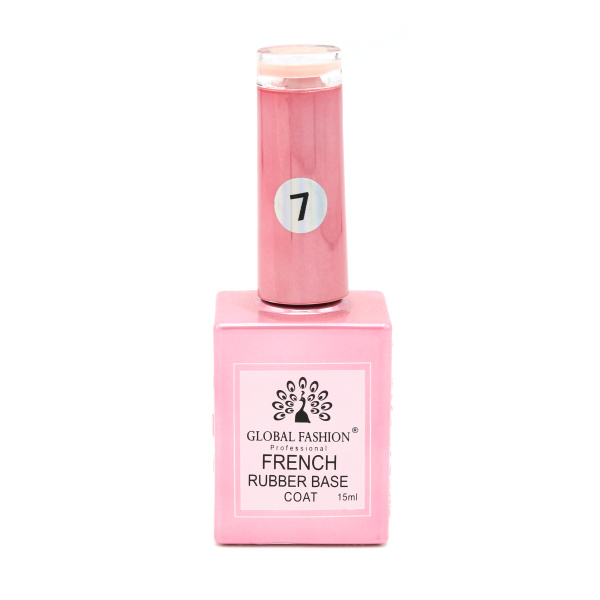 French Rubber Base 15ml – Global Fashion | Preview Nail Gel Polish Base
فرنش روبر بيس كوت 15 مل – جلوبال فاشن | عرض بيس جل بوليش للأظافر
