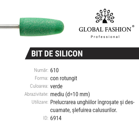 Rubber polishing pad (medium) QW-L 610
