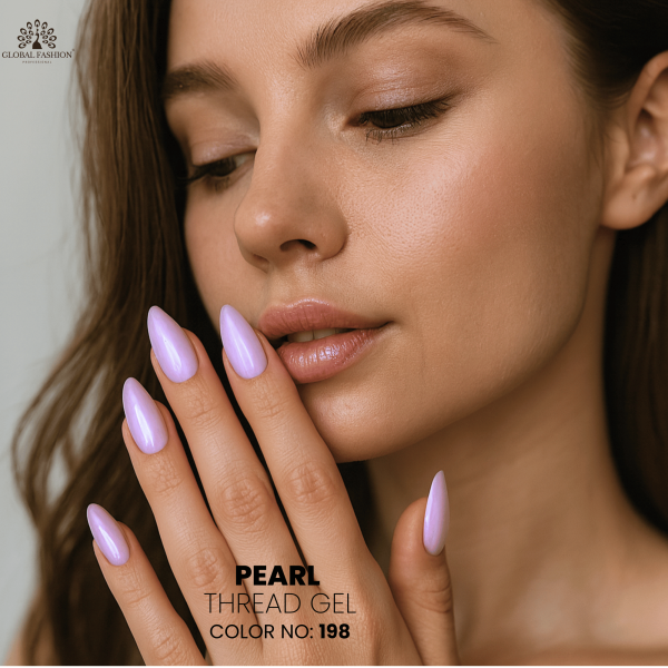 Pearl Thread Gel Polish – Shade ## – 15ml / 8ml UV LED Soak Off | 198
