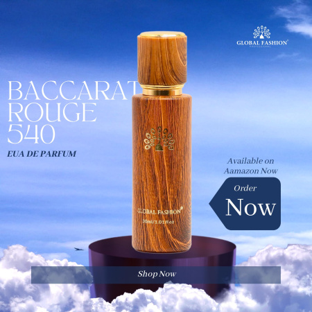 Baccarat Rouge Eau de Parfum 30ml – Women Perfume 30ml Close Up - Premium Eau de Parfum Spray Bottle | عطر 30 مل صورة مقربة