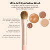 Rose Gold Foundation, Concealer, Powder, Blush and Eyeshadow Brush Close Up - High Density Synthetic Vegan Bristles | فرش مكياج احترافية شعيرات ناعمة