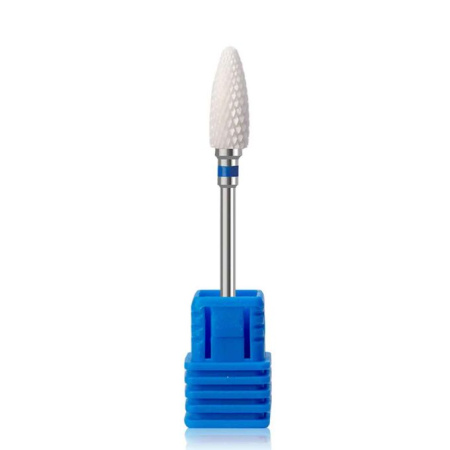 Ceramic burr, corn, blue notch 3/32 Tirch Cylinder(S) M