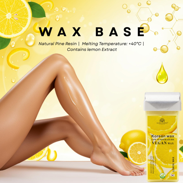 Roll-On Wax Cartridge 100ml – Hair Removal | Lemon Roll On Wax Cartridge Hair Removal | شمع رول
Roll-On Wax Cartridge 100ml – Hair Removal | Lemon Paraffin Wax Skin Treatment | شمع بارافين