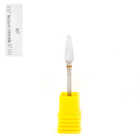 Ceramic tip, cone with yellow notch, XF Medium Umbrella ST