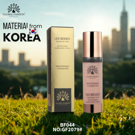 Global Fashion serum foundation close up pore blurring lightweight finish كريم اساس لقطة مقربة طبيعي