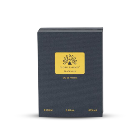 Black Oud Perfume Close Up - Luxury Oriental Women Eau de Parfum Spray 100ml | عطر عود صورة مقربة