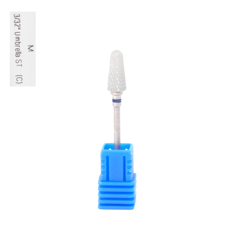 Ceramic tip, cone with blue notch, M 3/32 Umbrella ST (C)