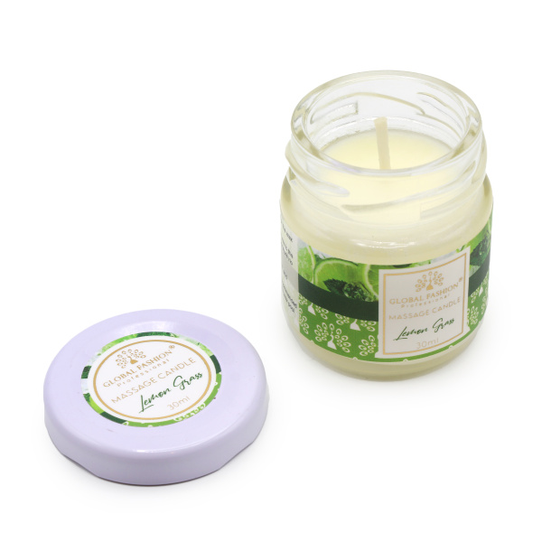 Global Fashion 30 ml Massage Candle – 21 Aromatherapy Scents