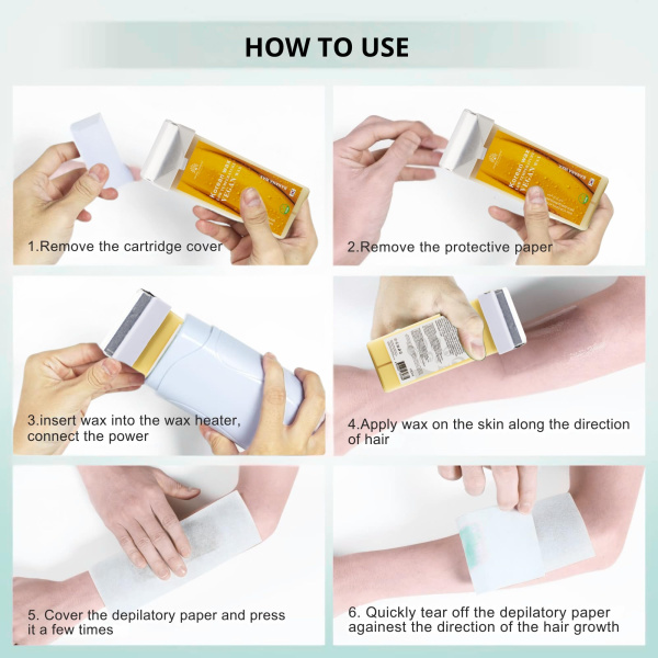 Roll-On Wax Cartridge 100ml – Hair Removal | Banana Roll On Wax Cartridge Hair Removal | شمع رول
Roll-On Wax Cartridge 100ml – Hair Removal | Banana Paraffin Wax Skin Treatment | شمع بارافين