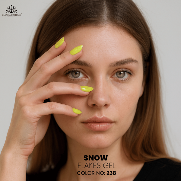 Snowflakes Gel Polish – Shade ## – 15ml/8ml UV LED Soak Off Winter Collection
