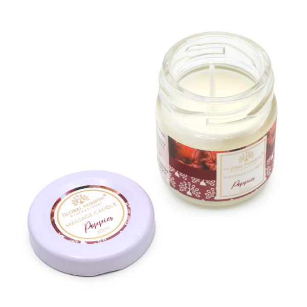 Global Fashion 30 ml Massage Candle – 21 Aromatherapy Scents