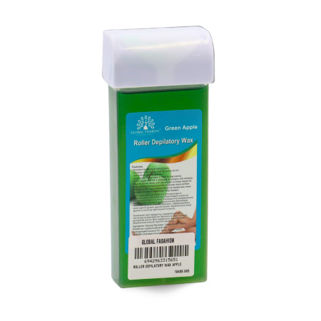 Roller Wax Cartridge – Hair Removal | Green Apple Wax Cartridge Close View Hair Removal | شمع رول
Roller Wax Cartridge – Hair Removal | Green Apple Paraffin Wax Detailed View Skin Care | شمع بارافين