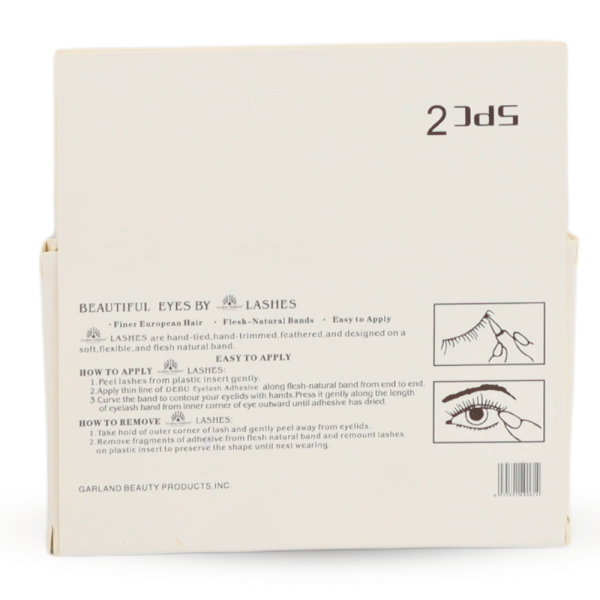 3D wispy false eyelashes reusable natural look 4pcs رموش صناعية 3D