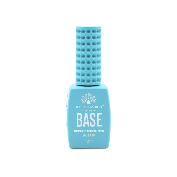 Global Fashion Extra Strong Rubber Base Coat | Universal Gel Formula 12ml