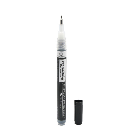 Nail Art Marker Pen, 1mm Lead, Graphite Black