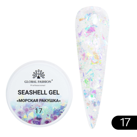 Nail gel SEASHELL GEL \"sea shell\" 5 gr, 17