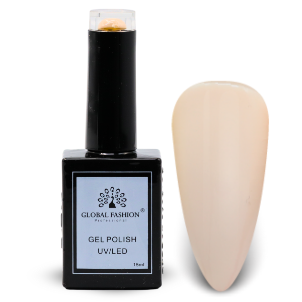 Delicate Whites Nail Polish 15ml UV LED | 36-Pastel Rose Tan 1p White Gel Nail Polish Bottle 15ml - UV LED Soak Off Nail Color UAE GCC | طلاء أظافر جل أبيض