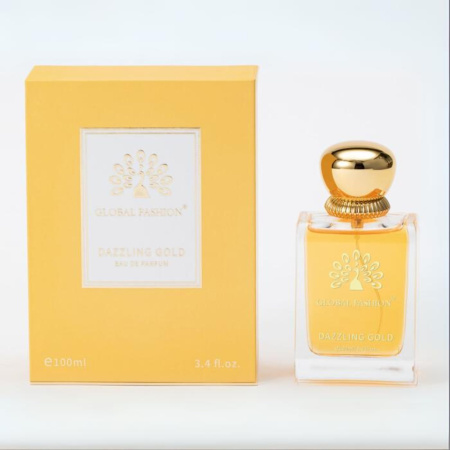 Dazzling Gold Eau de Parfum Women 50ml Perfume Close Up - Luxury Women Eau de Parfum Spray | عطر نسائي صورة مقربة