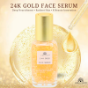 24K Gold Face Serum 50ml Serum Close Up - Hydrating Anti Aging Facial Treatment | سيروم للوجه صورة مقربة