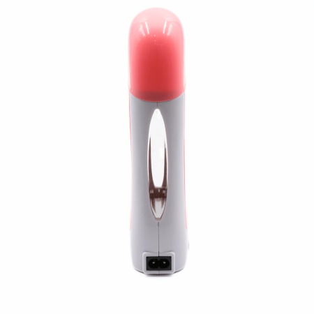 Electric Wax Warmer for Hair Removal Fast Heating | Pink Wax Heater Close Up - Hair Removal Machine Detail UAE GCC | جهاز شمع صورة مقربة