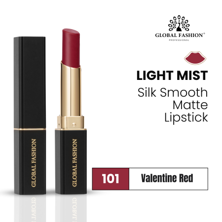 Global Fashion Long-Lasting Matte Lipstick (101, 3.5 g) matte lipstick shade 101 smooth finish long wear 3.5g