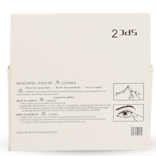 3D wispy false eyelashes reusable natural look 4pcs رموش صناعية 3D