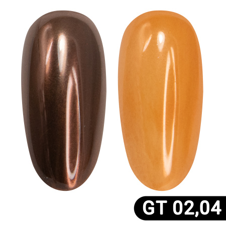 Mirror nail rub, Global Fashion, GT02, 04