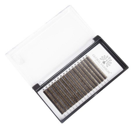 Set of strip eyelashes Global Fashion Premium Lashes mix (7-13 mm) M 0.07, black