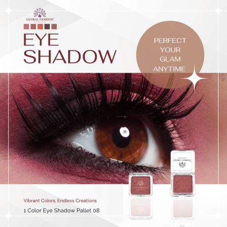 Global Fashion eyeshadow close up high pigment texture ظلال عيون لقطة مقربة