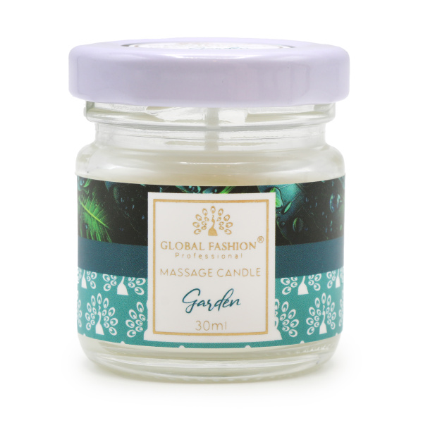 Massage candle Global Fashion, 30 ml, Garden
