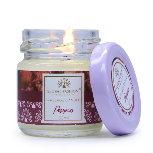 Global Fashion 30 ml Massage Candle – 21 Aromatherapy Scents