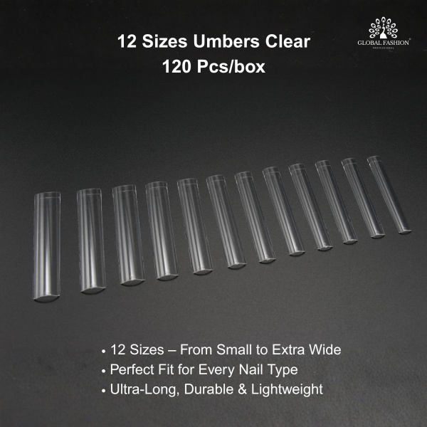 Half Cover Gel Tips 120pcs – Clear Nail Extensions | Stiletto Nail Extension Tips Gel Forms Kit | اطراف اظافر
Half Cover Gel Tips 120pcs – Clear Nail Extensions | Stiletto Dual Nail Forms Reusable Extensions | اظافر صناعية