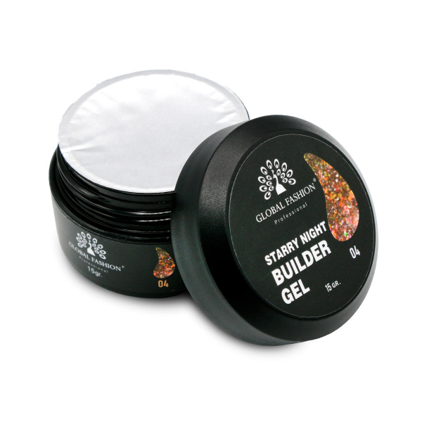 Starry Night Builder Gel – Global Fashion | 8 Shimmer Nail Colors
ستاري نايت بيلدر جل – جلوبال فاشن | 8 ألوان براقة للأظافر

