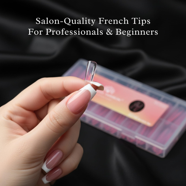 French Nail Tips 150pcs – Clear Gel Extensions Set Nail Extension Tips Gel Forms Kit | اطراف اظافر
French Nail Tips 150pcs – Clear Gel Extensions Set Dual Nail Forms Reusable Extensions | اظافر صناعية
