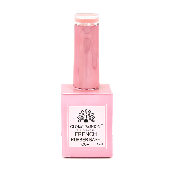 French Rubber Base 15ml – Global Fashion | Preview Nail Gel Polish Base
فرنش روبر بيس كوت 15 مل – جلوبال فاشن | عرض بيس جل بوليش للأظافر
