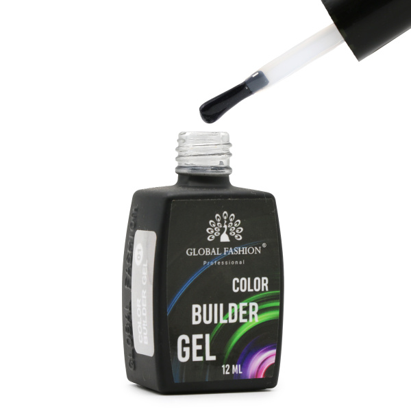 Global Fashion Color Builder Gel 12ml | Nail Extension Gel | جل بيلدر ملون
